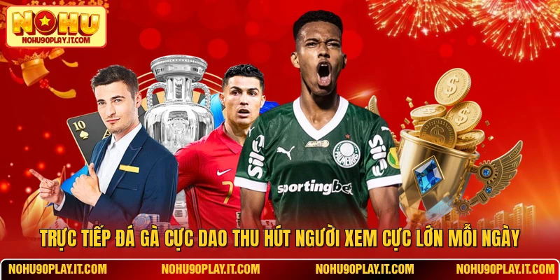 Trực Tiếp Đá Gà cựa dao Thu Hút Người Xem Cực Lớn Mỗi Ngày