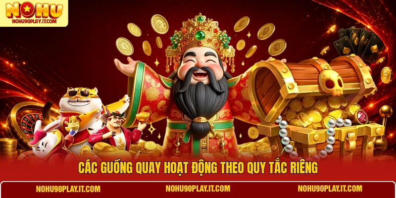 Các guồng quay hoạt động theo quy tắc riêng