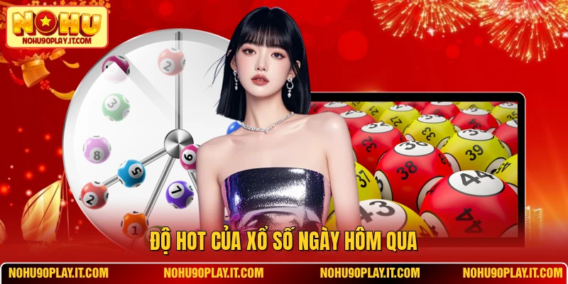 Độ hot của xổ số ngày hôm qua