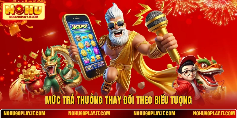 Mức trả thưởng thay đổi theo biểu tượng