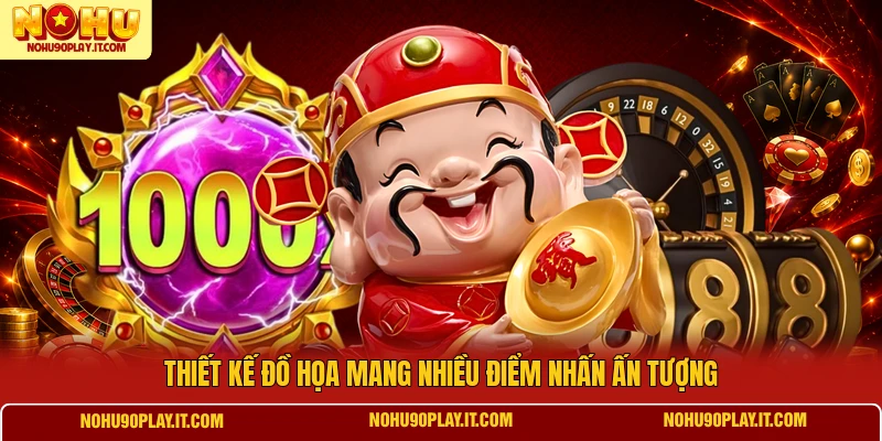 Thiết kế đồ họa mang nhiều điểm nhấn ấn tượng